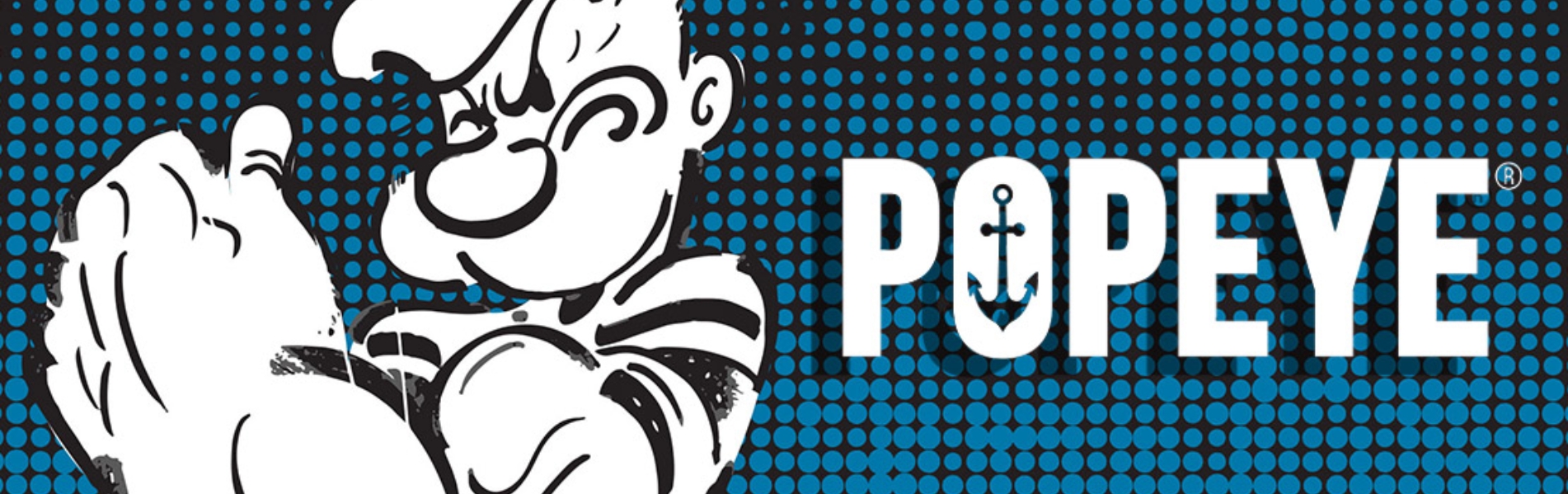 Popeye Merch Banner