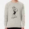 ssrcolightweight sweatshirtmensoatmeal heatherfrontsquare productx1000 bgf8f8f8 1 - Popeye Merch