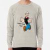 ssrcolightweight sweatshirtmensoatmeal heatherfrontsquare productx1000 bgf8f8f8 18 - Popeye Merch