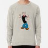 ssrcolightweight sweatshirtmensoatmeal heatherfrontsquare productx1000 bgf8f8f8 5 - Popeye Merch